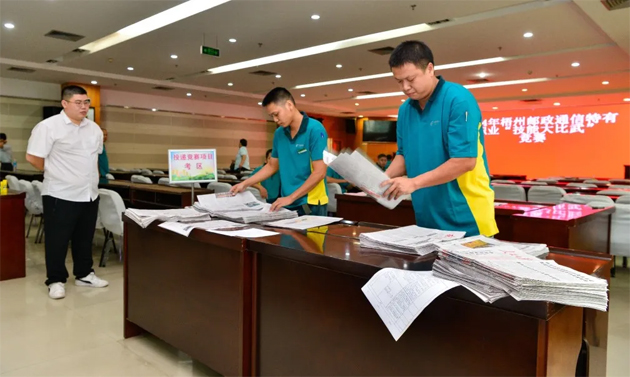 以賽提質(zhì)！2024年梧州郵政通信特有職業(yè)“技能大比武”競賽舉辦