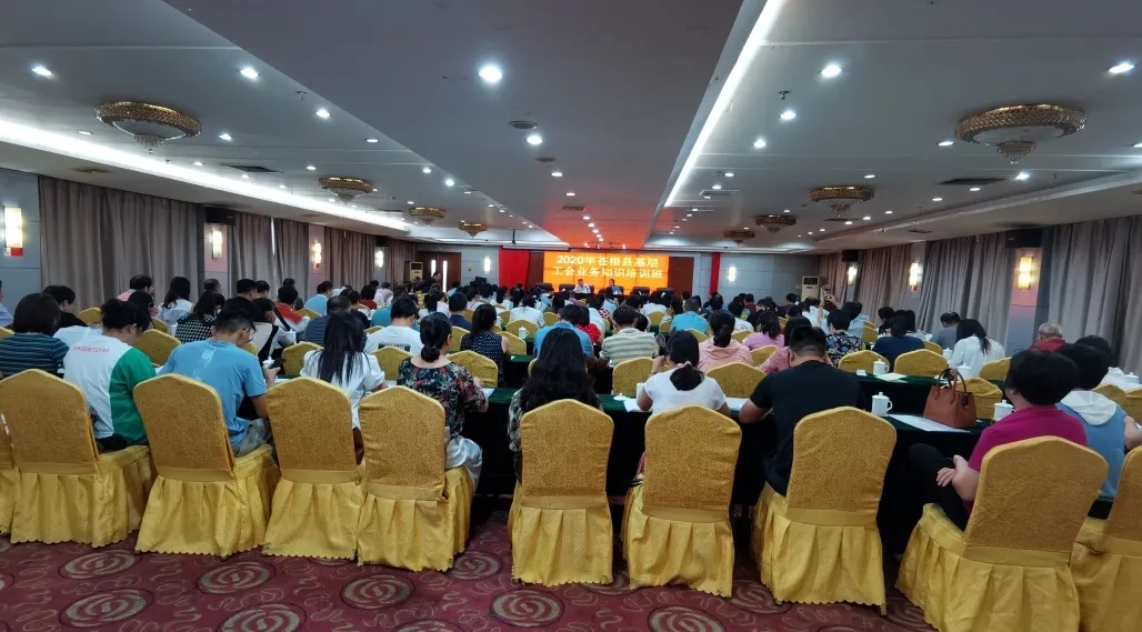 蒼梧縣總工會(huì)召開(kāi)2020年基層工會(huì)業(yè)務(wù)知識(shí)培訓(xùn)班暨消費(fèi)扶貧部署會(huì)