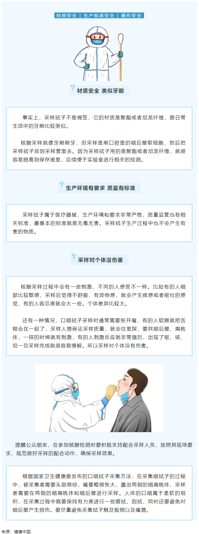 健康科普 _ 核酸采樣的&ldquo;棉簽&rdquo;安全嗎？當(dāng)然安全！.png