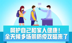 收好！全天候多場景防疫攻略來了