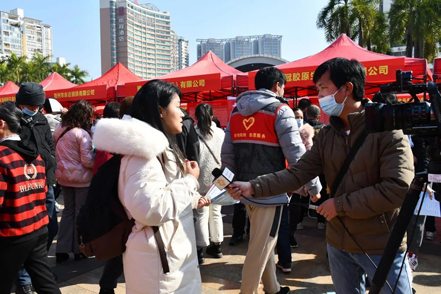 1月31日，梧州市大型戶外招聘活動繼續(xù)進行丨“‘就’在梧州 前‘兔’似錦”春風行動專項招聘會等你來