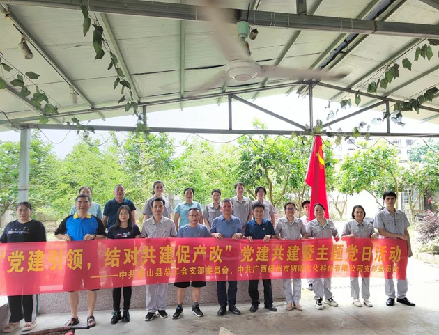 蒙山縣總工會：黨建引領(lǐng)，結(jié)對共建促產(chǎn)改