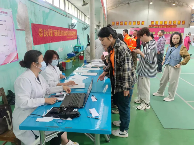 萬秀區(qū)總工會開展2025年新就業(yè)形態(tài)勞動(dòng)者群體免費(fèi)體檢活動(dòng)
